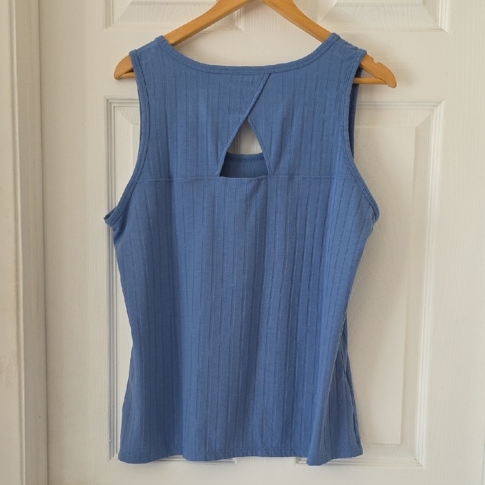 Cuddl Duds Blue Tank Top - Picture 7 of 7